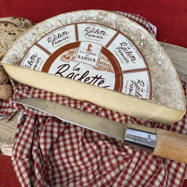 1 demi Raclette Fermière - 26 €/kg