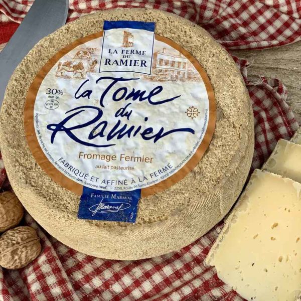 1 Tome du Ramier entière au lait cru - 26€/kg